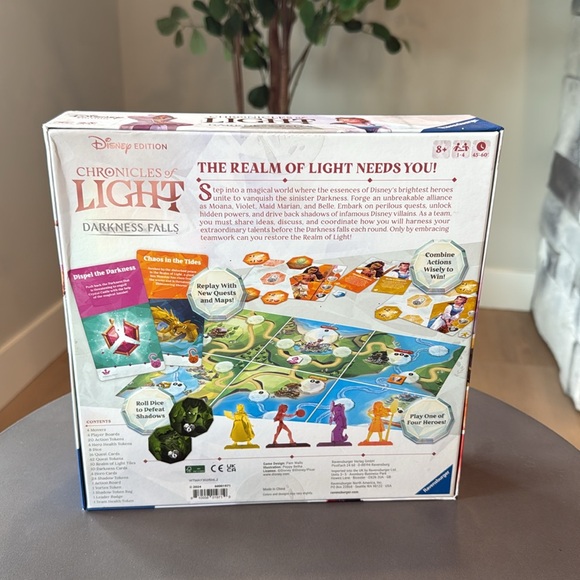 NWT Disney Chronicles of Light Board Game - Picture 3 of 7